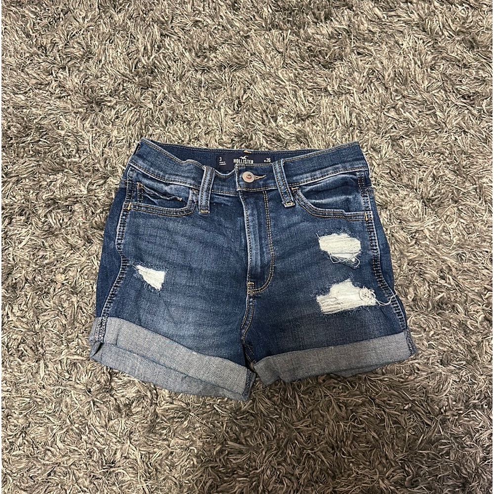 hollister high-rise shorts
